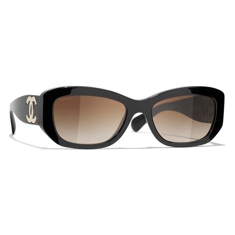 chanel 5493 black|CHANEL Sunglasses: Rectangle Sunglasses, acetate 5493 — .